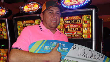 Margaritaville Casino Recent Jackpot Winner Luis H