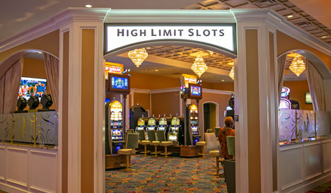 high limit slots room at Margaritaville Casino