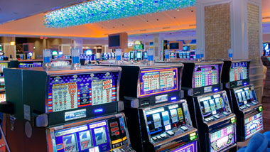 slot machine closeup Margaritaville Bossier City
